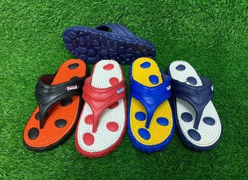 Multi Color Men Comfortable And Breathable Light Weight Multicolor Flip Flop Slipper For Casual Wear 