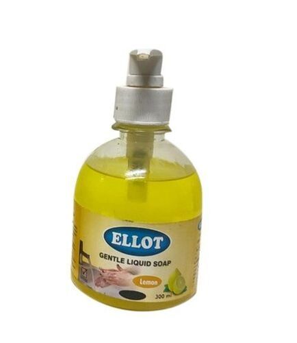 Golden And Silver Moisturises Skin Protect Health Clean 300Ml Ellot Lemon Gentle Liquid Soap 