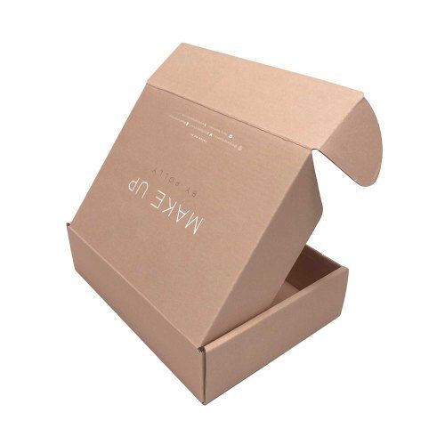 Brown New Designed High-Quality Kraft High Hardness Special Structure Corrugated Printed Box 