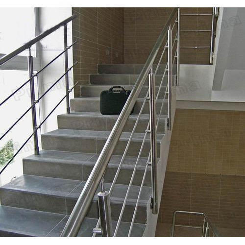 Grills Stainless Steel Staircase Railing Used In Bridge And Balcony