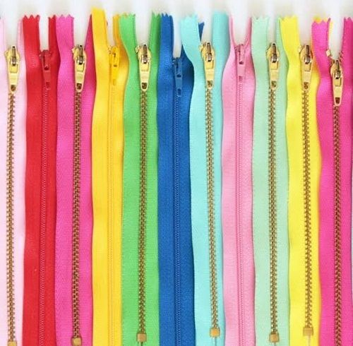 Multi Colour Strong And Heavy Duty Lightweight Easy To Use Multicolor Resin Zippers