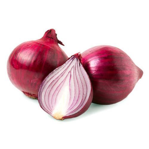 Strong Flavor And Naturally Low Fresh Vegetable Red Round Onion Shelf Life: 3 Months