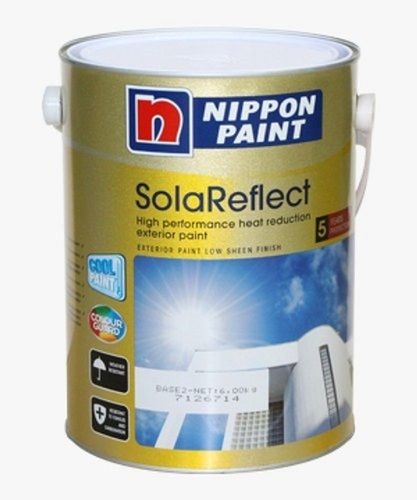 High Performance And Low Sheen Nippon Paint Solar Reflect Exterior Emulsion Paint Application: Interior Walls