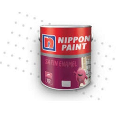 White Mid Grade 100% Pure Interior Wall Liquid High Gloss Smooth Finish Nippon Enamel Paint