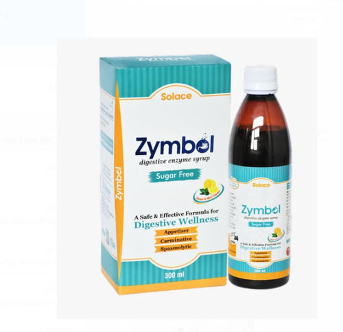 Zymbol Sugar Free Diestive Enzyme Syrup, 300 Ml For Used To Treat Constipation Medicine Raw Materials