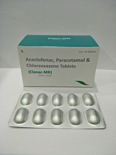 Aceclofenac, Paracetamol&Chlorzoxazone Tablets  Health Supplements