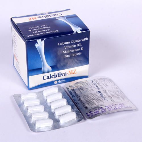 Calcium Citrate Vit D3 Zinc & Magnesium Tablet-riza