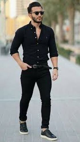 5 Different Ways To Style Plain Black Shirts - What To Wear with