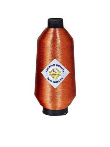 कपड़ों की सिलाई के लिए 100% पॉलिएस्टर फाइन फ़िनिश स्किन फ्रेंडली लाइट वेट ज़री थ्रेड