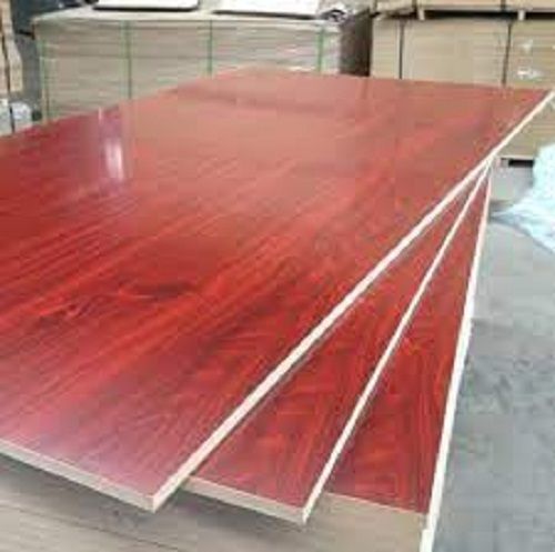 Light Weight Strong And Long Durable Plain Maroon Plywood Sheet 