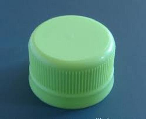 Long Durable And Unbreakable Fine Finish Green Round Plastic Bottle Cap