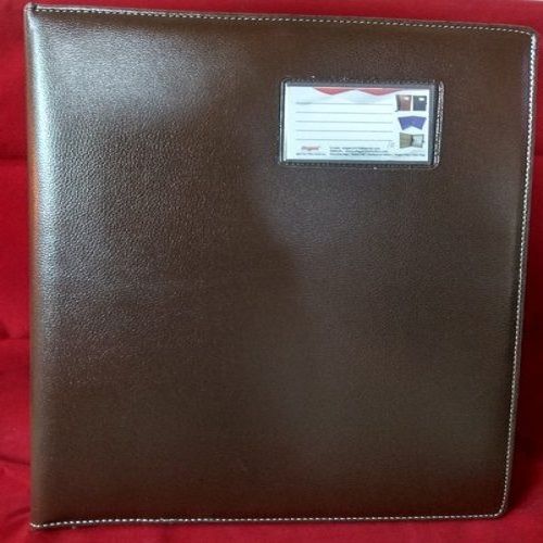 Neat ,Organized Brown Leather Document File Folder For Office ,College Students Thickness: 24 Millimeter (Mm)