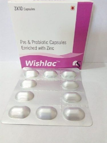 Pre & Probiotics With Zinc, 3X10 Capsules  Dosage Form: Tablet