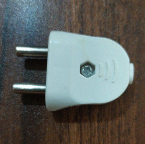 Shock Proof And Less Power Consumption White Electrical Power Plug For Domestic Use