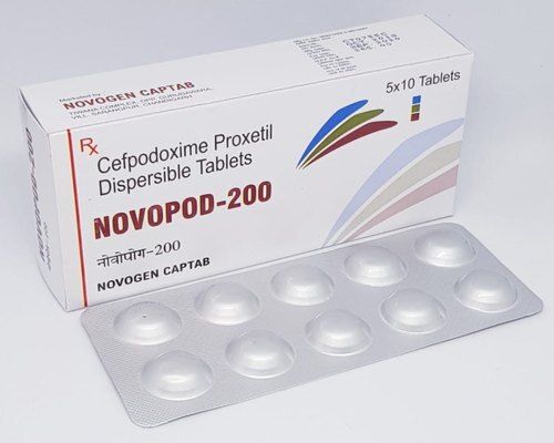 Cefpodoxime Proxetil Dispersible Novopod-200 Tablets (5x10)