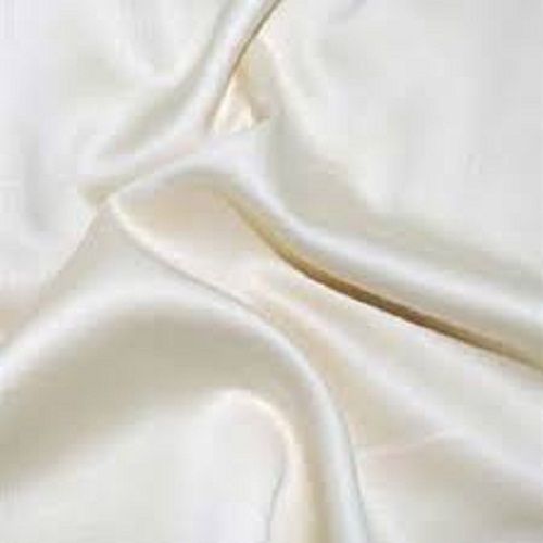 Comfortable Smooth Touch Skin Friendly And Light Weight Plain White Rayon Fabric