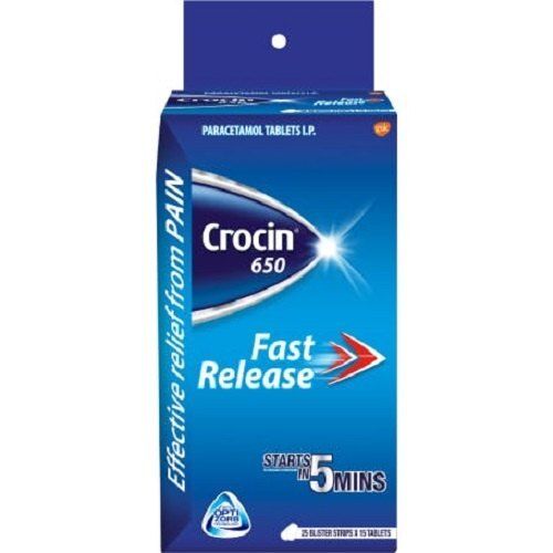 Crocin 650 Fast Relief Tablets