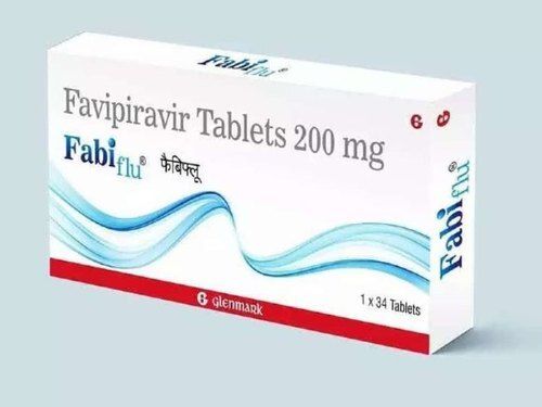 Favipiravir Tablets, 200 Mg 1*34 Tablets Glenmark Cool And Dry Place