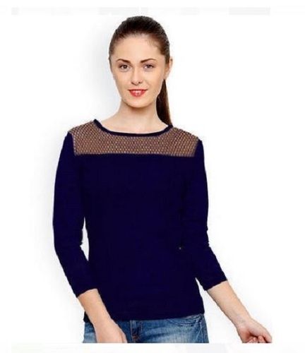 Full Sleeve Round Neck Plain Maroon Ladies Sweatshirt, Size: Small at Rs  260/piece in Mumbai