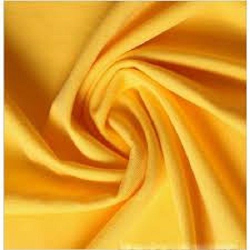 Light Weight Skin Friendly Comfortable And Soft Plain Yellow Rayon Fabric