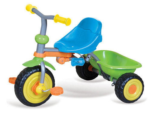 Mild Maxx Blue And Green Simple And Stylish Look One Seat Tricycle For Baby Boy