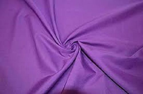 Soft Comfortable Washable Skin Friendly And Light Weight Plain Purple Rayon Fabric