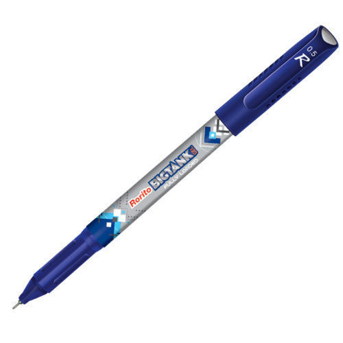 Blue Thick Smooth And Water Resistance Writing Rorito Bigtank Gel Pen 