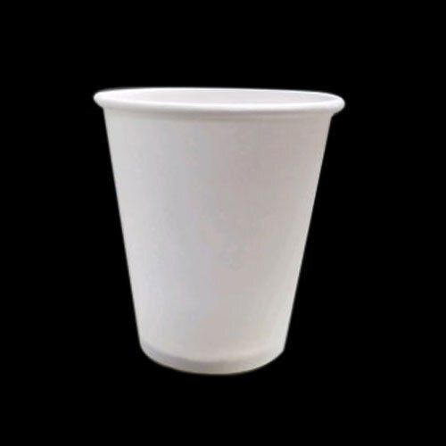 Eco Friendly White Disposable Paper Glass For Parties And Events, Size 3 Inch Capacity 150 Ml 