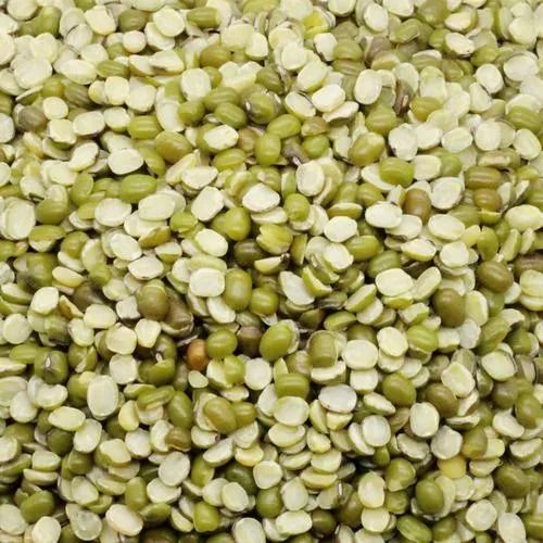 High In Protein Natural And Dried Green Spitted Moong Dal