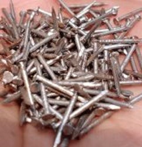 Highly Durable Corrosion Resistance High Strength And Tolerance Silver Iron Nails Usage: Construction