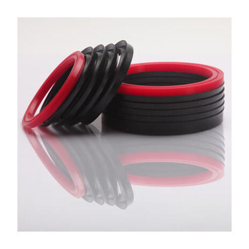 Incredibly Primary Solidness Black And Red Rubber Round Chevron Packing Seal Application: Industrial