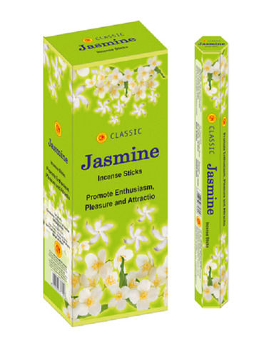 Low Smoke Exotic Fragrance Charcoal Free Natural Aroma Jasmine Incense Stick