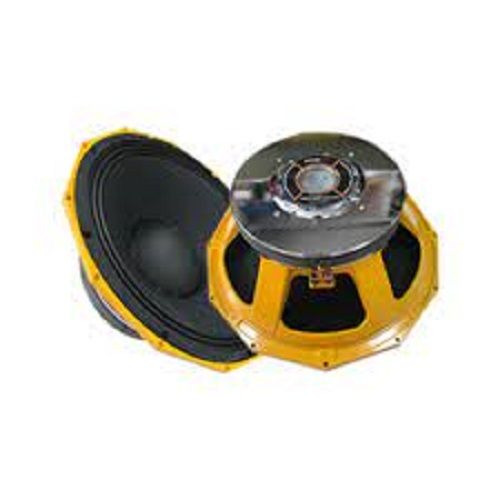 More Immersive Sound Experience Great Addition Long Life Span Round Black Dj Speaker Cabinet Material: Aluminum