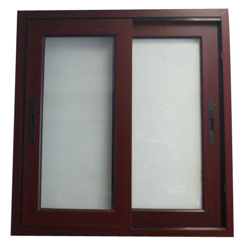 Mosquito Net Aluminium Sliding Window - Aluminium | Color: Brown, Finish: Polished, Application: Home, Hotels, Hospitals, Pattern: Plain, Printed
