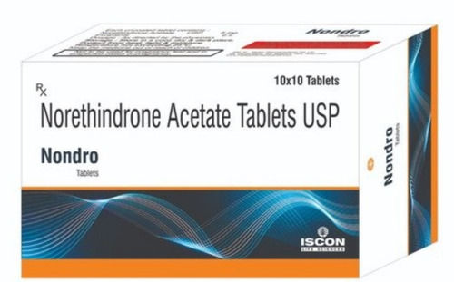 Nondro Tablets, Norethindrone Acetate Tablets Usp To Treat Women With Abnormal Bleeding From The Uterus General Medicines