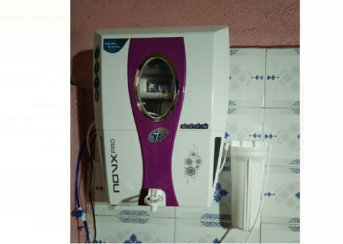 Novx Pro Ro Water Filter, Plastic Body Material, 8 Liter Storage Capacity Installation Type: Wall Mounted