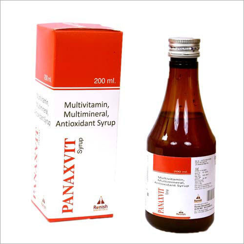 Panaxvit Syrup Multivitamin Multimineral Antioxidant Syrup 200 Ml Size