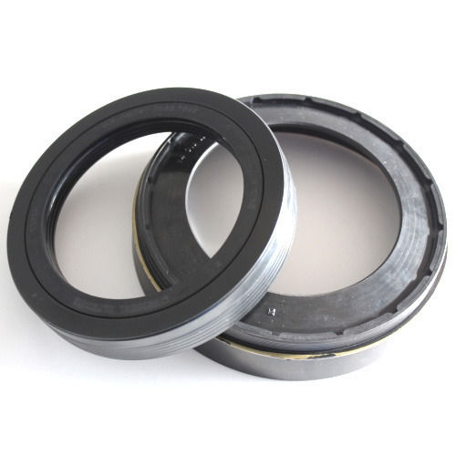 Primary Solidness Incredibly Stainless Steel Black Round Silver Rotary Shaft Seal