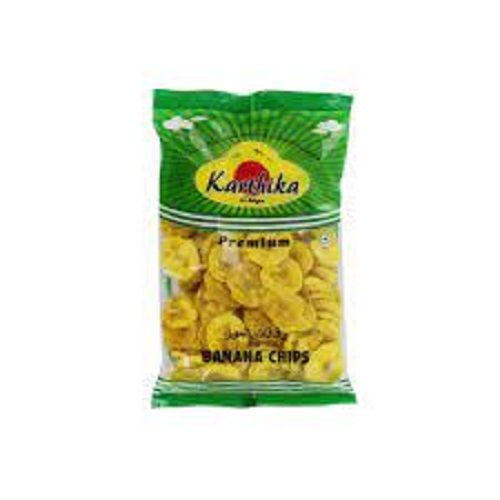 Rich Delicious Taste Crispy And Crispy Crunchy Flavored Baked Banana Chips