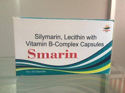 Smarin Silymarin, Lecithin With Vitamin B-Complex Capsules General Medicines