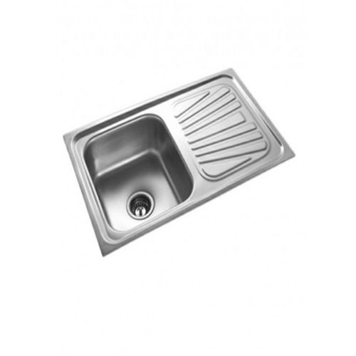 45X20 Size Drainboard Stainless Steel Single Bowl Sink  Installation Type: Wall Mounted