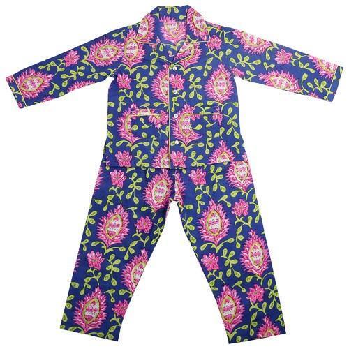 Comfortable Softest Coolest Fabric Full Sleeves Girls Cotton Night Suit