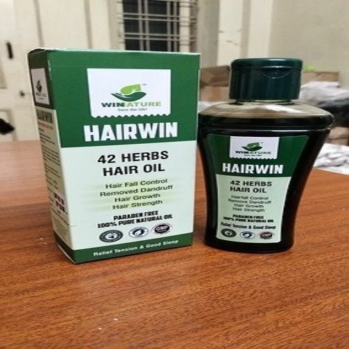 Hairfall Reduction Silky Shiny Strengthen Non Sticky Hairwin Ayurvedic Hair Oil