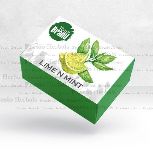 Handmade Lime N Mint Soap 125g For Bathing, Moisturizes The Skin