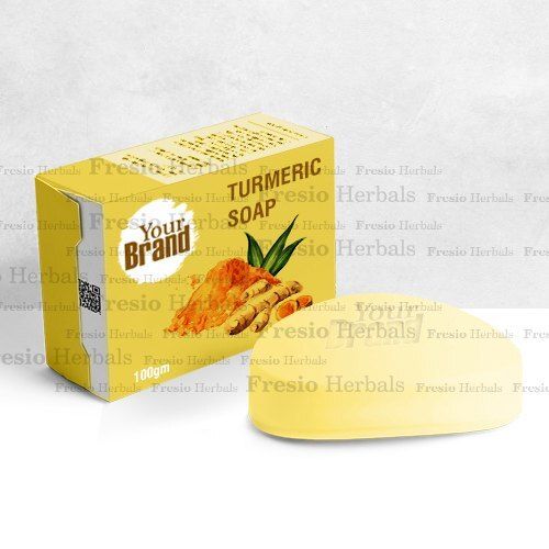  नहाने के लिए हर्बल हस्तनिर्मित पीला हल्दी हस्तनिर्मित साबुन 100 ग्राम 