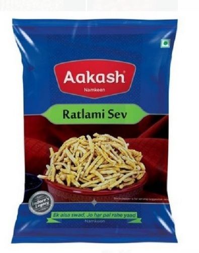 Pack Of 350 Grams Crunchy And Salty Aakash Ratlami Sev Namkeen