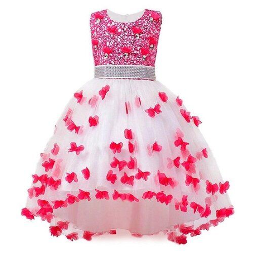 Newborn Baby Girl Frock Dress with Hat  Best Party Frock for Baby