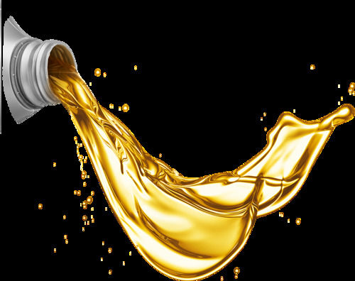 Yellow Recycled Lubricants Oil Used In Automobiles And Heavy Machines