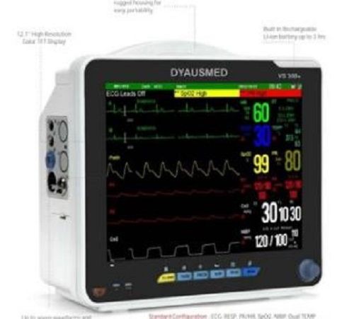 220 Voltage 15 Kilogram Weight Patient Monitoring System For Hospitals