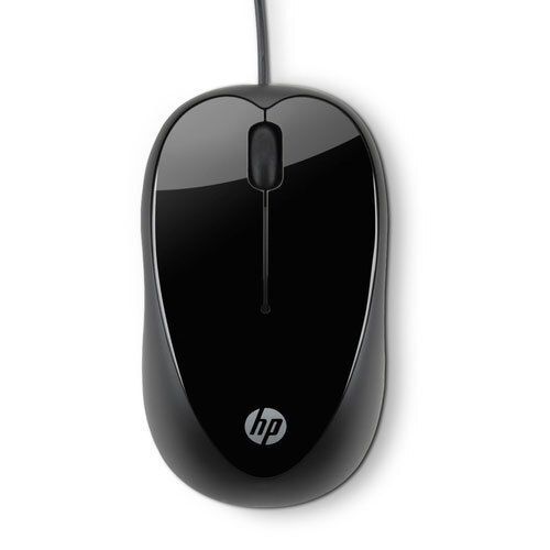 Black Ambidextrous Design, Built-In Scrolling Hp Computer Mouse Usb Wired Mouse